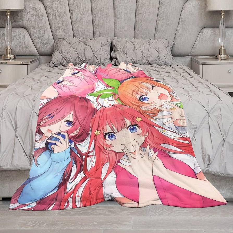 Amazon｜五等分の花嫁 (1) 毛布 シングル ブランケット 春夏秋冬